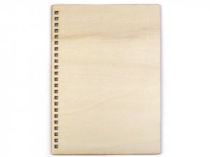 Dřevěné desky na výrobu zápisníku A5