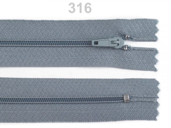 Spirálový zip šíře 3 mm délka 40 cm pinlock
