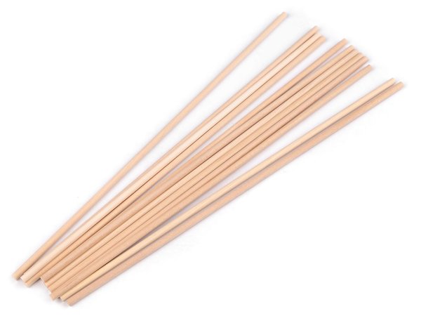 Dřevěné tyčky délky 30,5 cm macrame