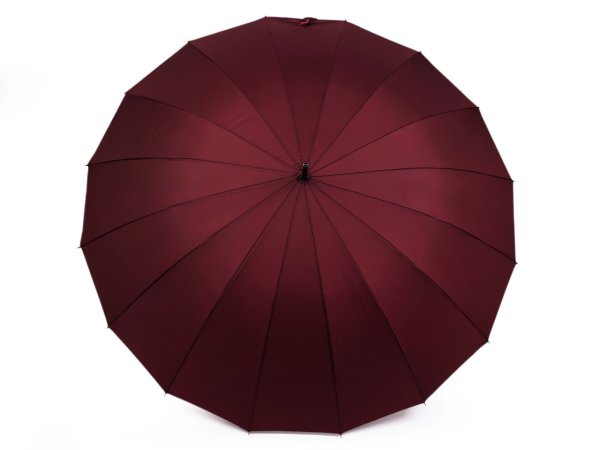Velký rodinný deštník s dřevěnou rukojetí