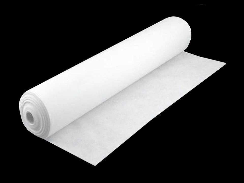 Novopast 40+18 g/m² šíře 90 cm netkaná textilie nažehlovací, barva 1 bílá