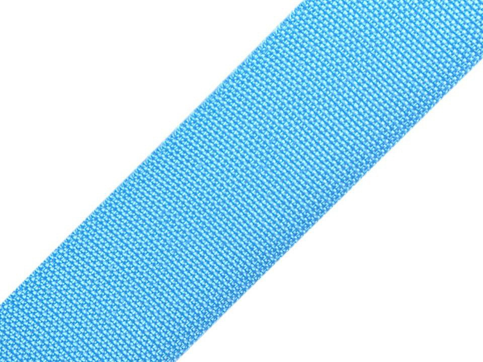 Popruh polypropylénový šíře 40 mm, barva 51 modrá sytá