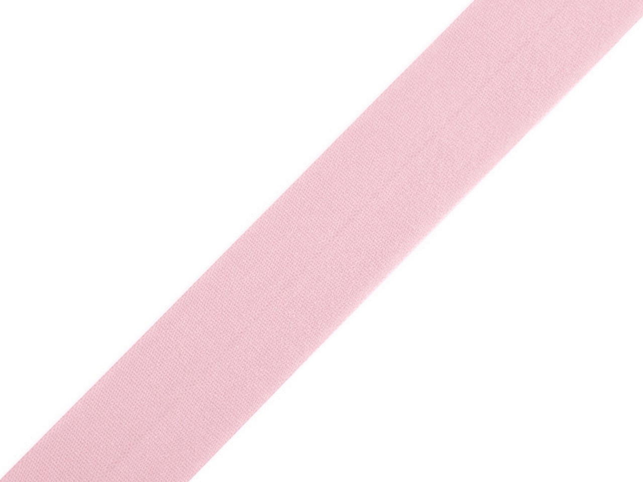Lemovací pruženka půlená šíře 20 mm, barva 6 růžová sv.