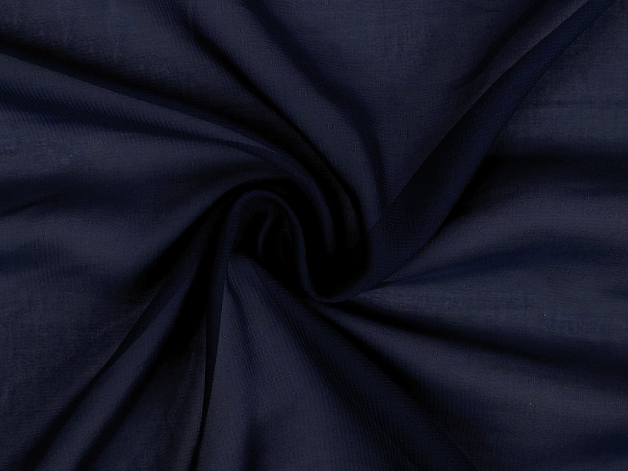 Šifon, barva 18 (228) modrá temná