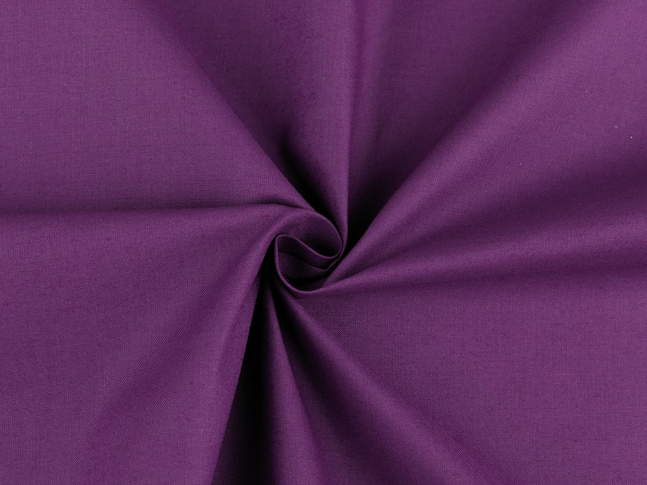 Bavlněná látka / plátno jednobarevná, barva 64 (30) fialová tmavá