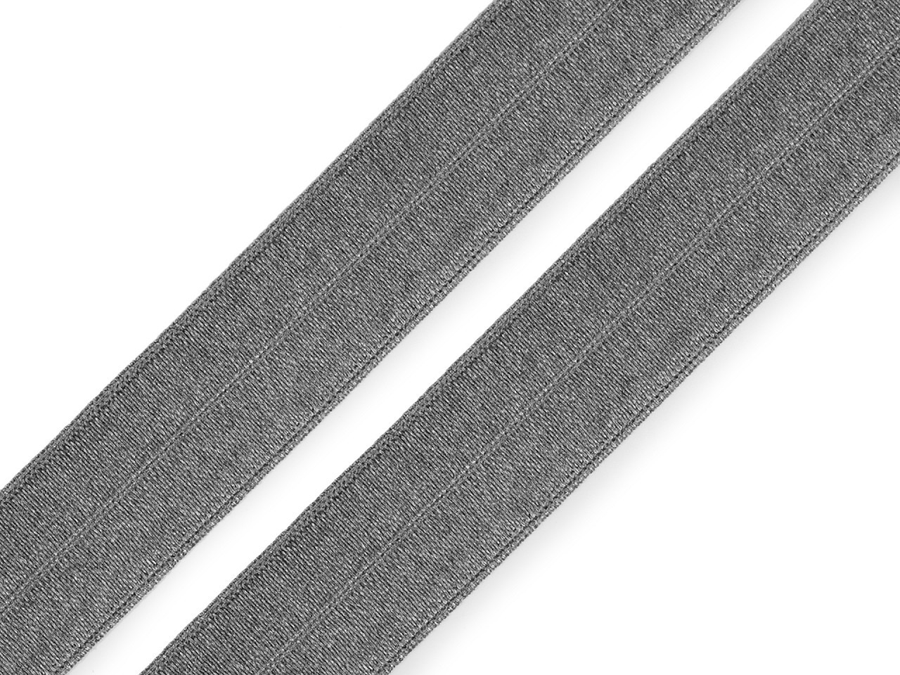 Lemovací pruženka půlená šíře 19 mm, barva 20 /8096 šedá prachová
