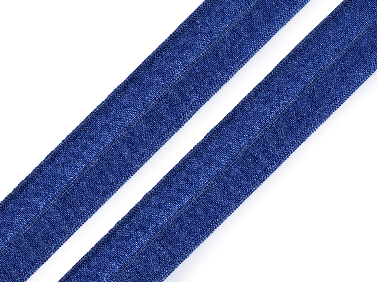 Lemovací pruženka půlená šíře 19 mm, barva 23 /5178 modrá