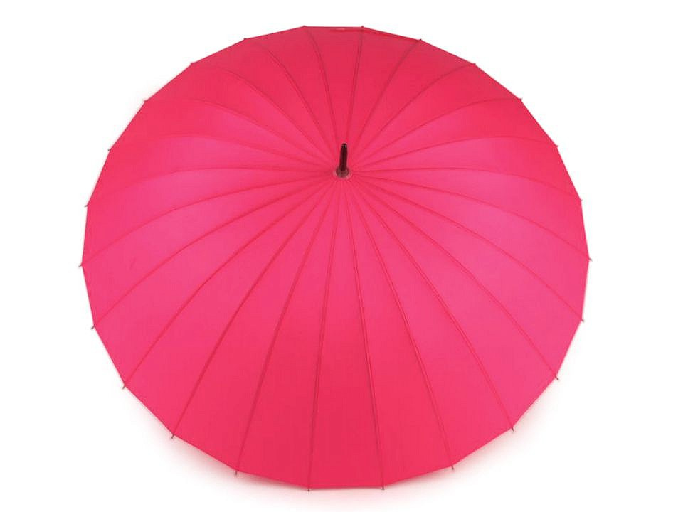 Dámský deštník kouzelný s květy, barva 7 růžová