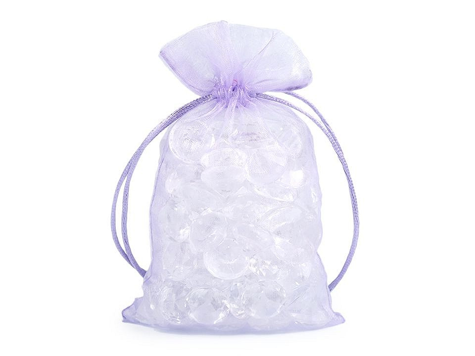 Dárkový pytlík 10x15 cm organza, barva 14 fialová lila