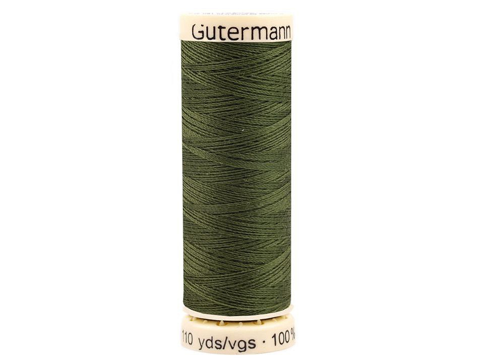 Polyesterové nitě návin 100 m Gütermann univerzální, barva 585 Cypress