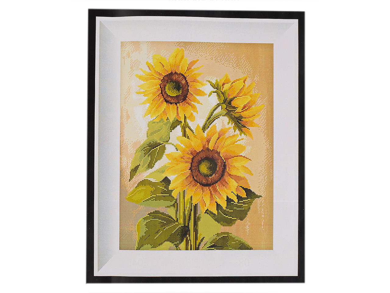 Sada na vyšívání s předtištěným motivem, barva 5 viz foto slunečnice