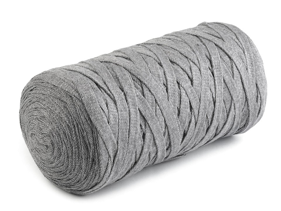 Špagety ploché Ribbon 250 g, barva 20 (774) šedá paloma