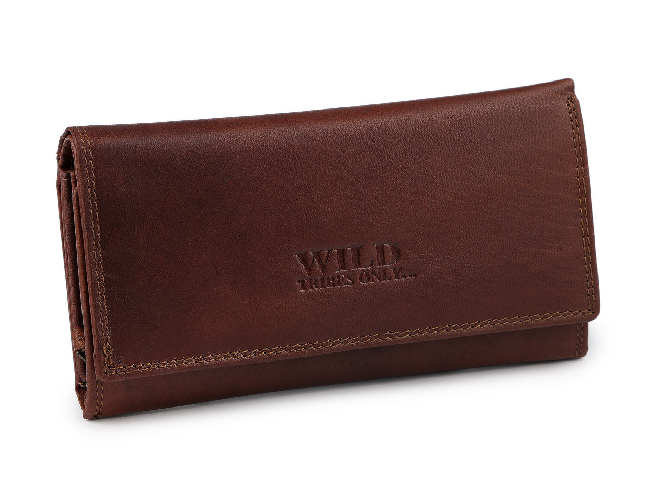 Dámská kožená peněženka 10x19 cm, barva 7 hnědá