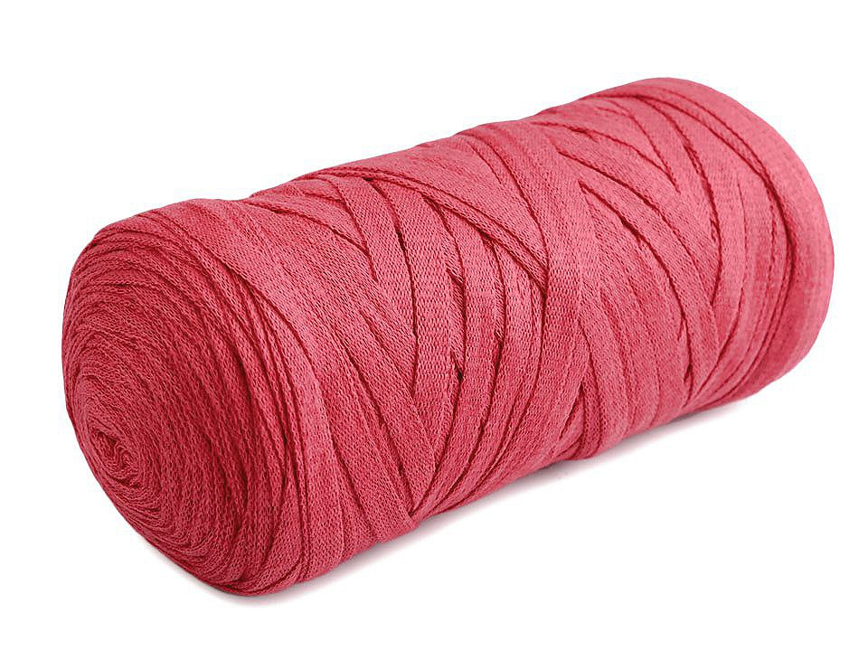 Špagety ploché Ribbon 250 g, barva 43 (766) růžová korálová