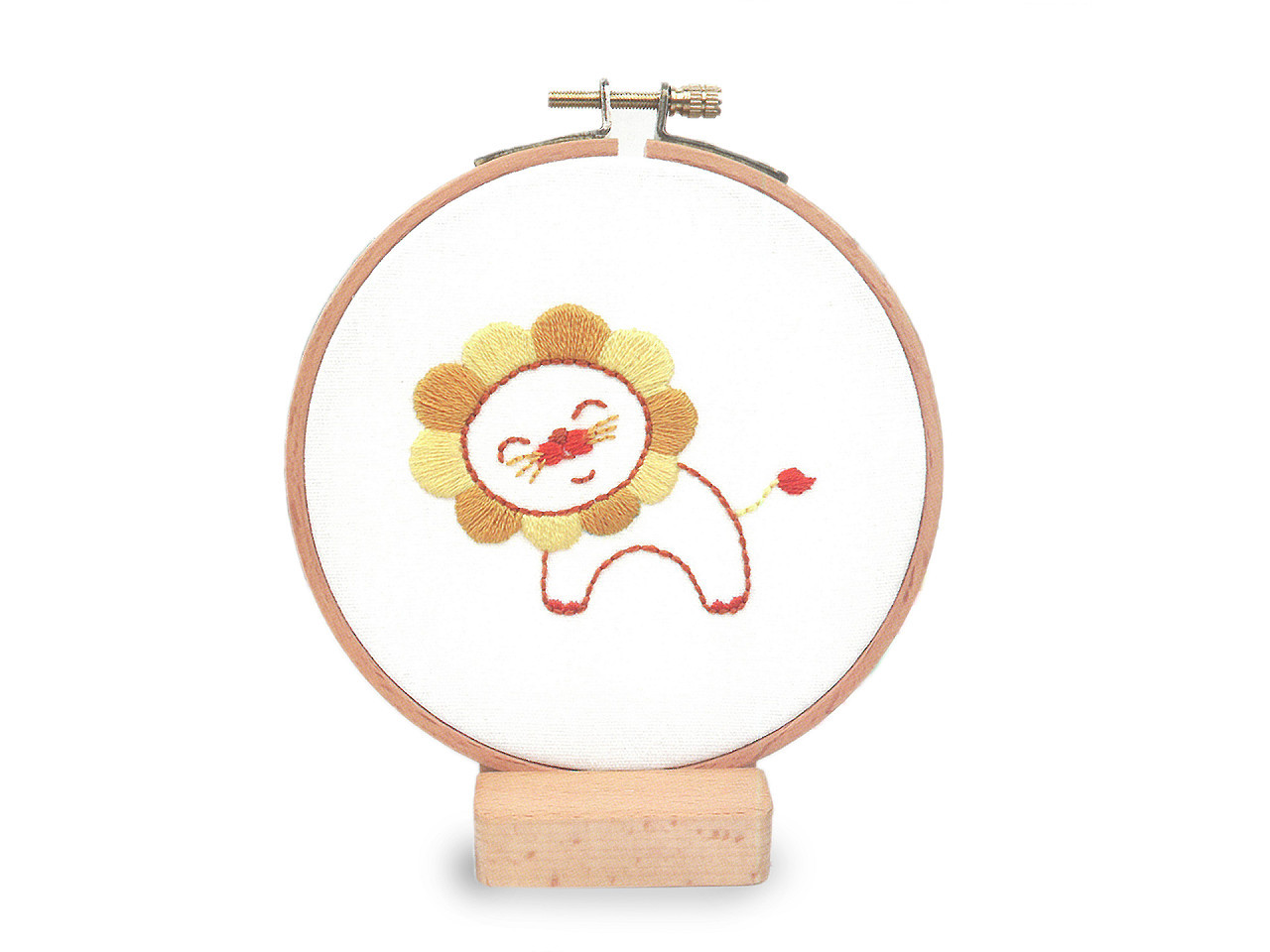 Dětská sada vyšívání s rámečkem, barva 1 viz foto