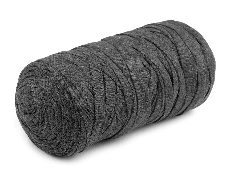 Špagety ploché Ribbon 250 g, barva 24 (758) šedá