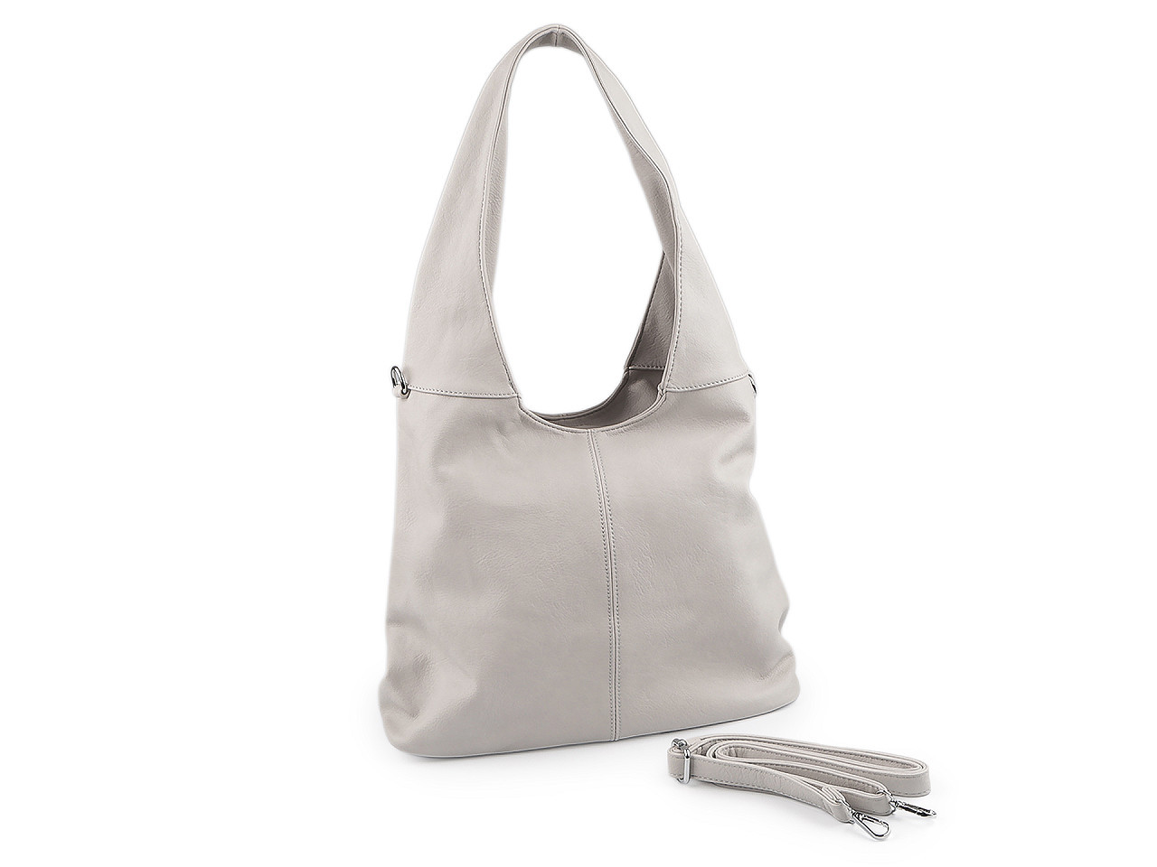 Kabelka / taška 35x28 cm, barva 27 šedá světlá