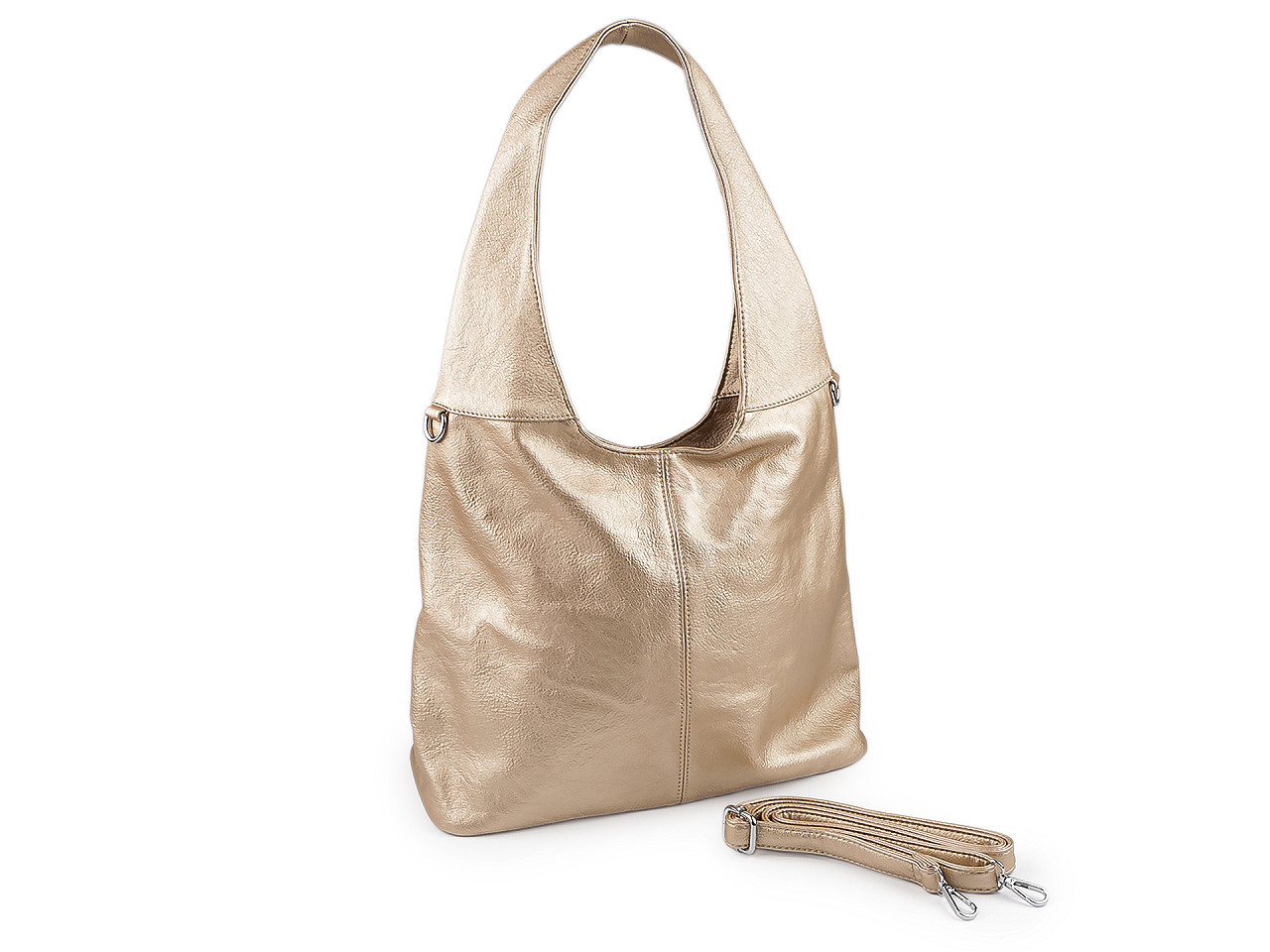 Kabelka / taška 35x28 cm, barva 26 zlatá sv. lesk