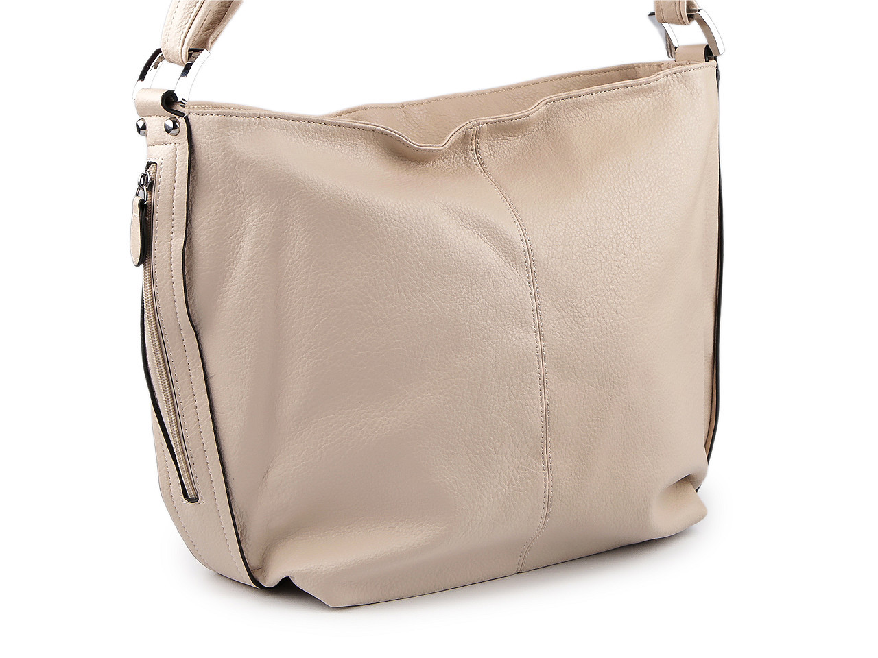 Kabelka velká 42x34 cm, barva 8 ecru