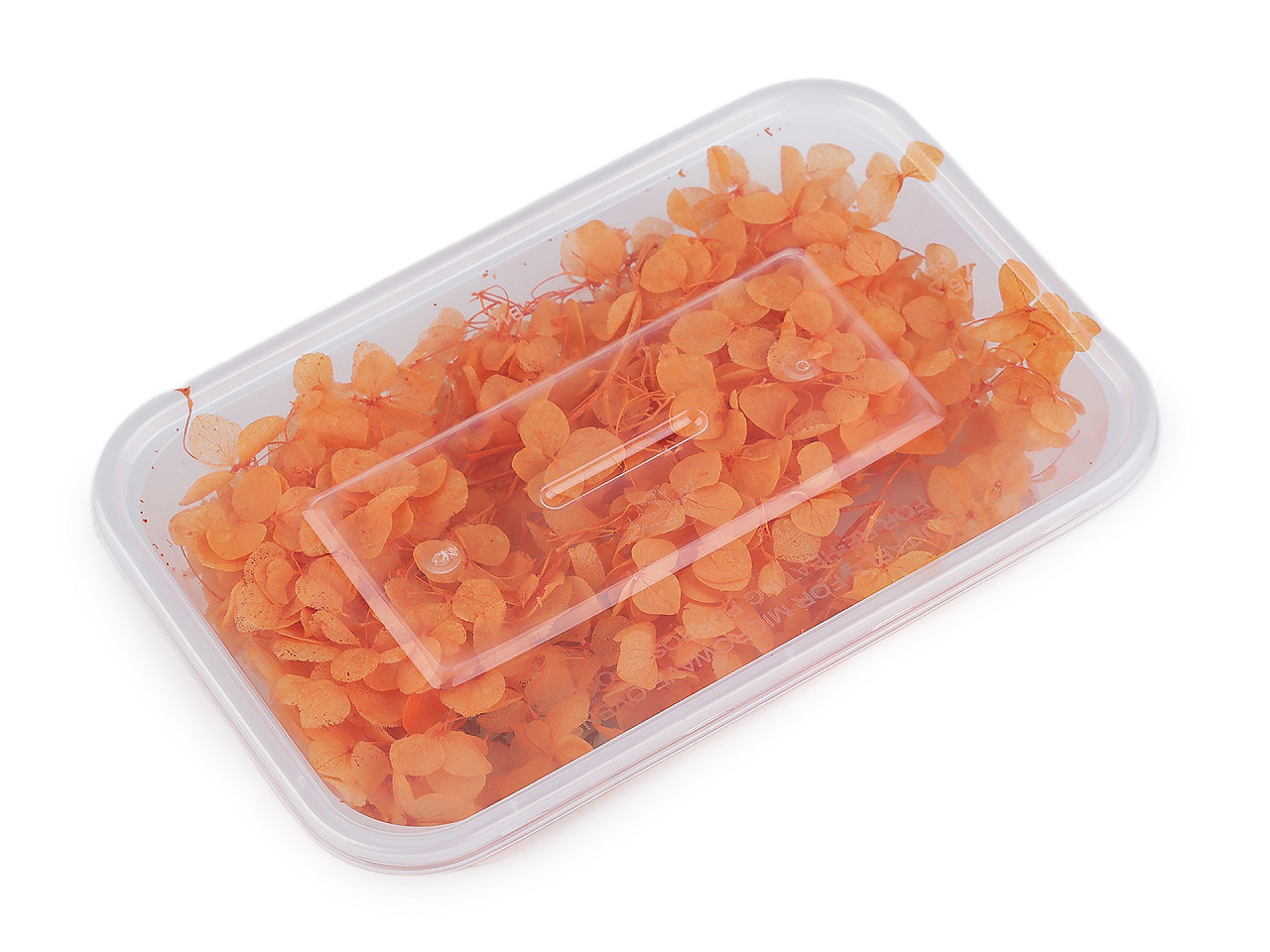 Sušené / stabilizované hortenzie pro suché i mokré aranžování, barva 12 oranžová