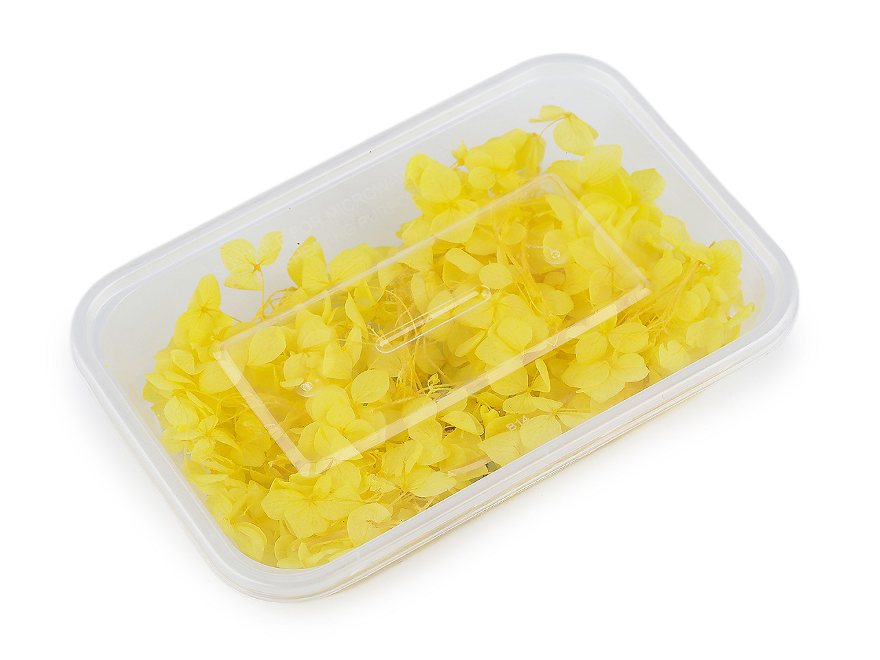 Sušené / stabilizované hortenzie pro suché i mokré aranžování, barva 11 žlutá
