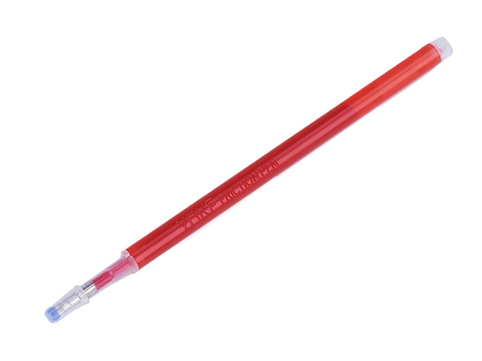 Mizící propisovací tužka na textil, barva 2 červená