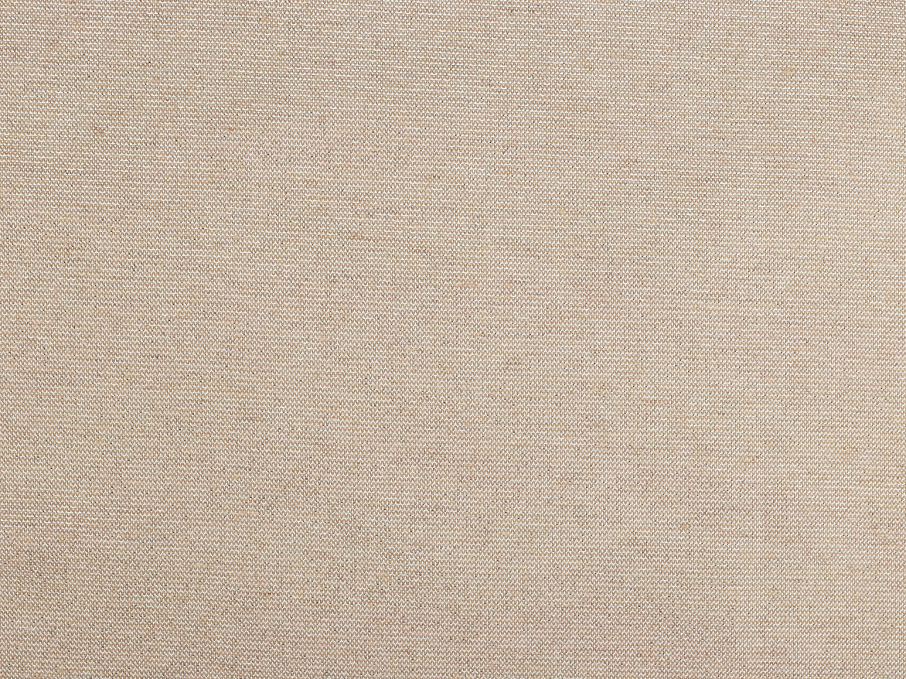 Dekorační látka Loneta s lurexem oboustranná, barva 3 režná stříbrná
