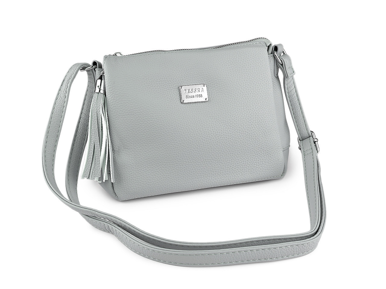 Prima-obchod Kabelka crossbody 20x17 cm, barva 17 modrošedá sv.