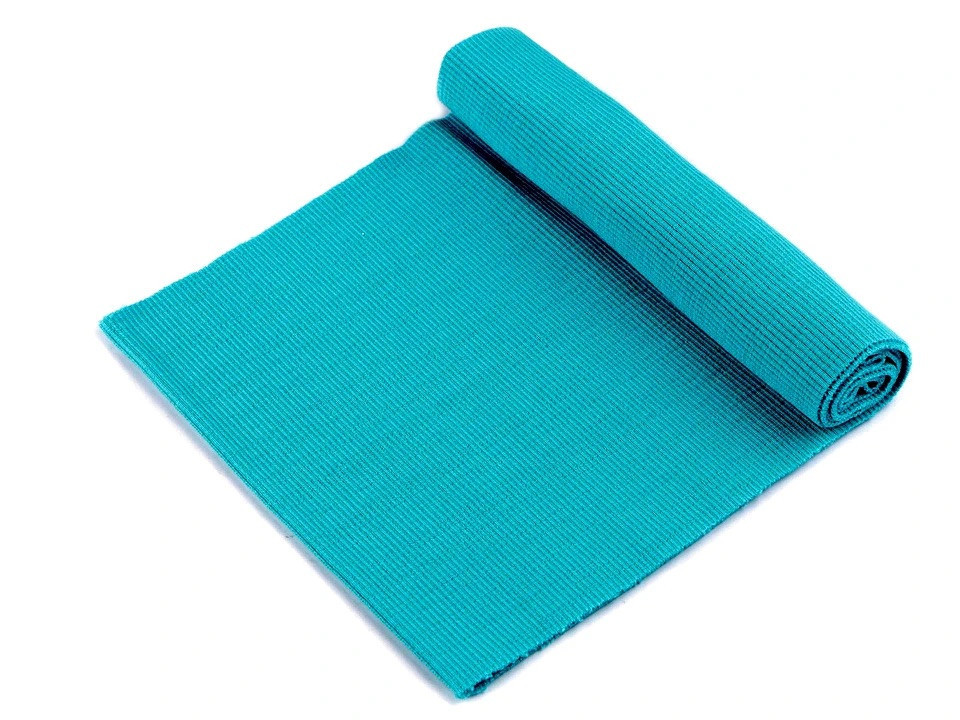 Prima-obchod Elastické náplety cár LUX bavlna 80x16cm, barva 5398 Tyrkys