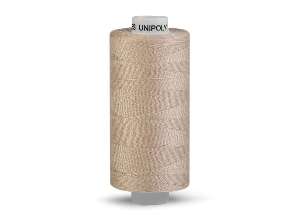 Polyesterové nitě Unipoly návin 500 m, barva 770 Chamomile