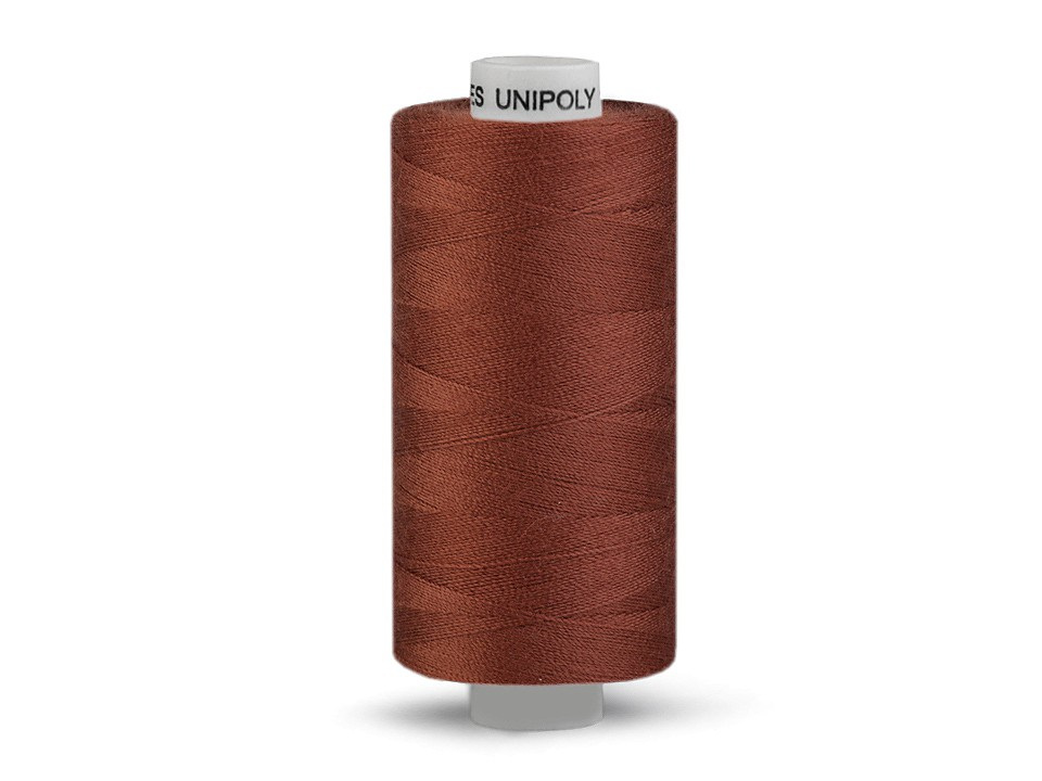 Polyesterové nitě Unipoly návin 500 m, barva 737 jaspis mokait