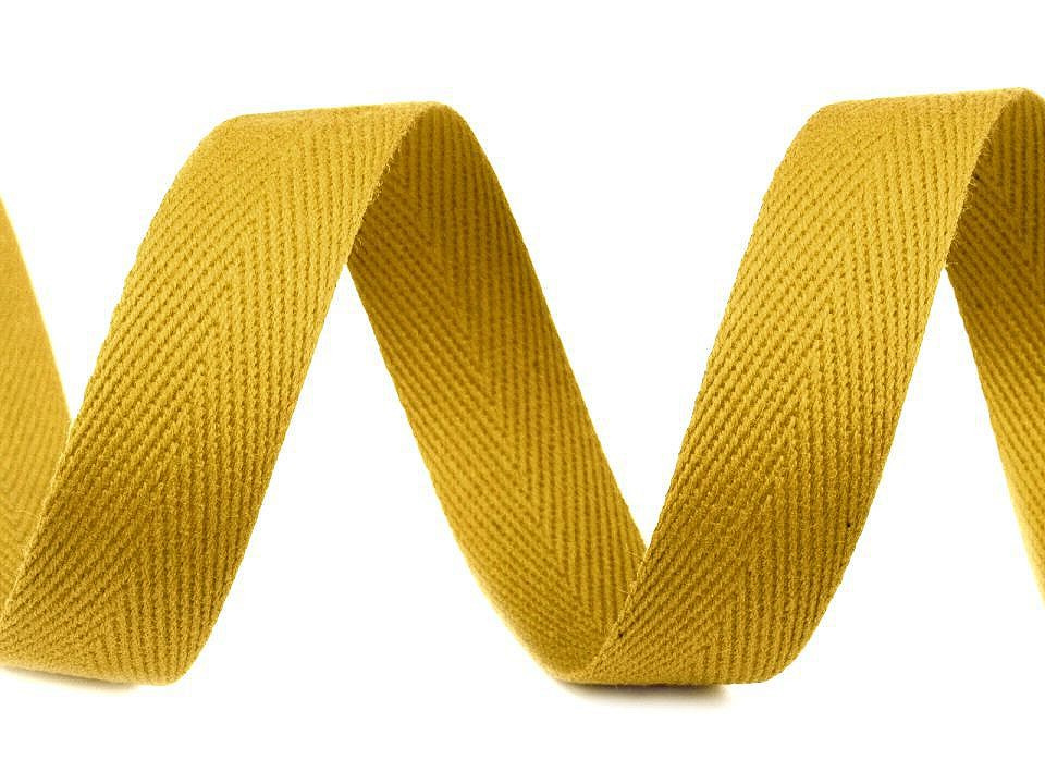 Keprovka - tkaloun šíře 14 mm, barva 4202 žlutá