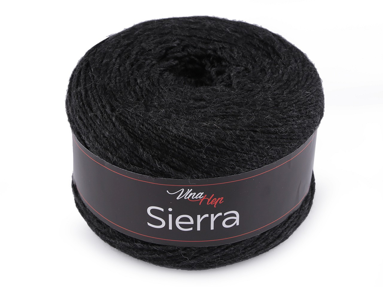 Pletací příze Sierra 150 g, barva 8 (6001) černá