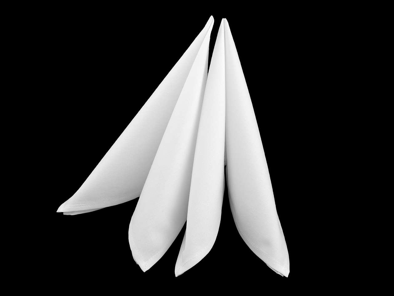 Bavlněný ubrousek 45x45 cm, barva 2 (45x45 cm) bílá