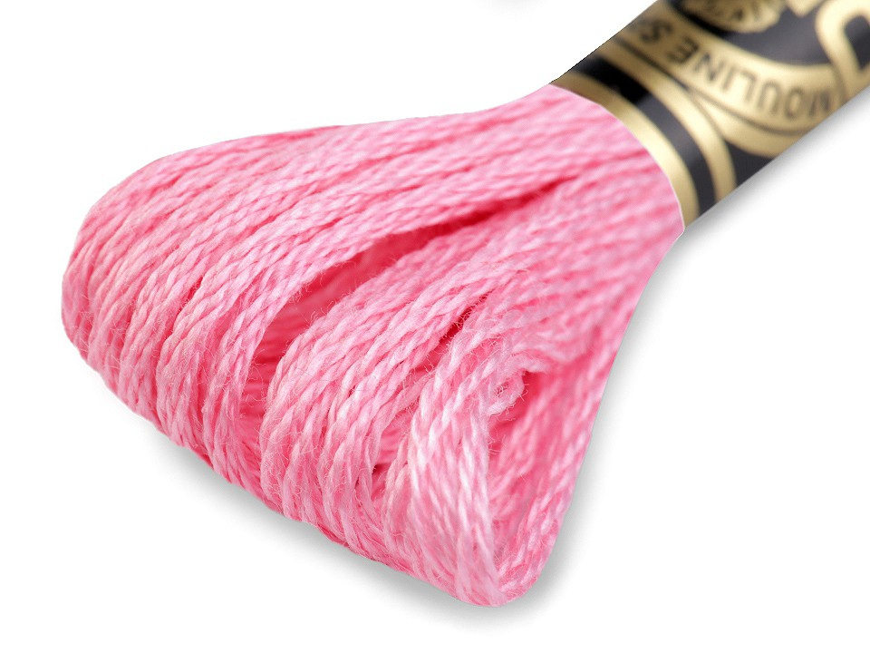 Vyšívací příze DMC Mouliné Spécial Cotton, barva 603 Sachet Pink