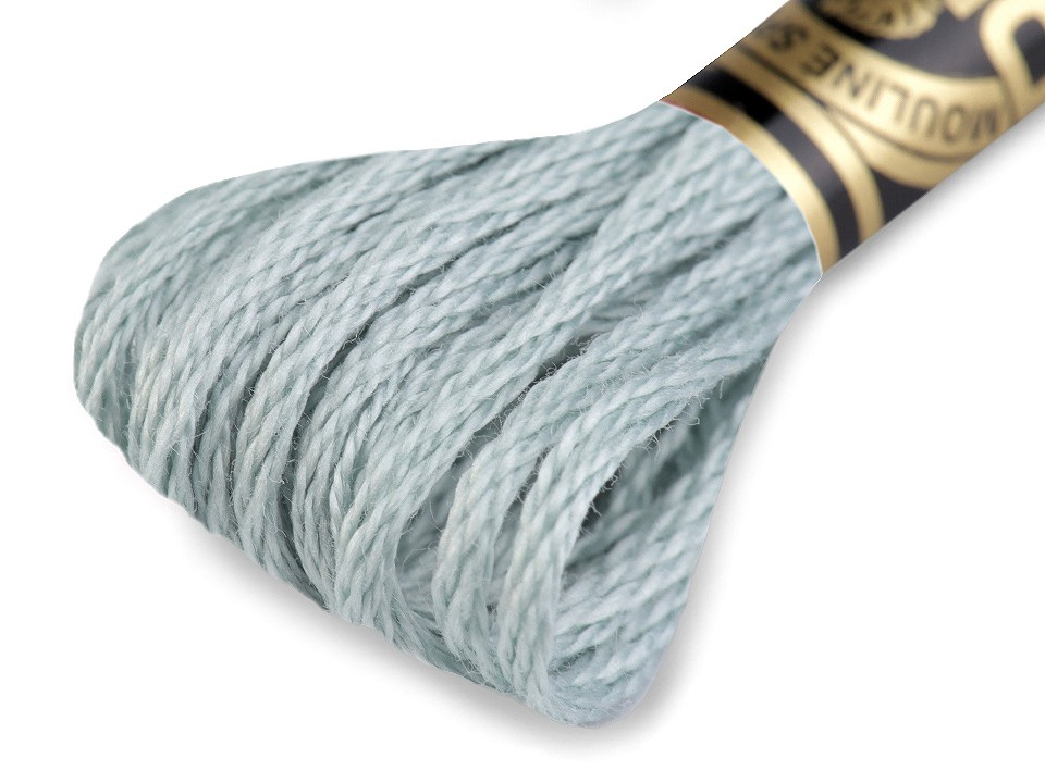 Vyšívací příze DMC Mouliné Spécial Cotton, barva 927 Vaporous Gray