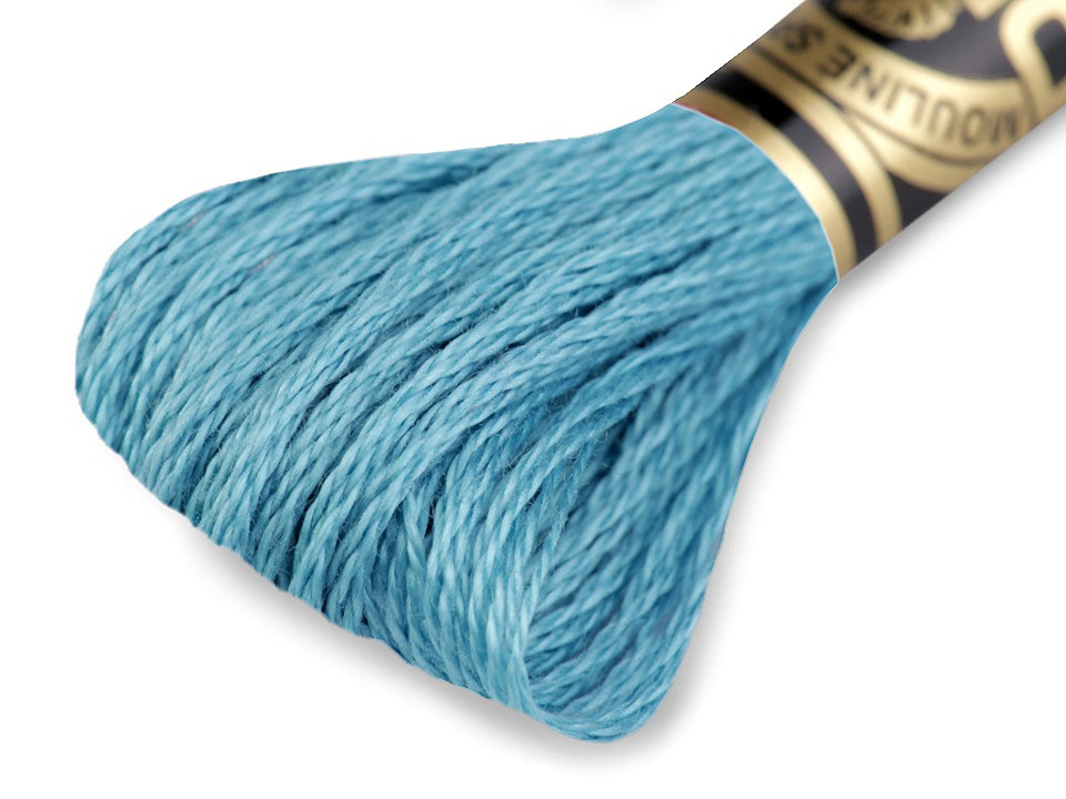 Vyšívací příze DMC Mouliné Spécial Cotton, barva 807 Cloud Blue