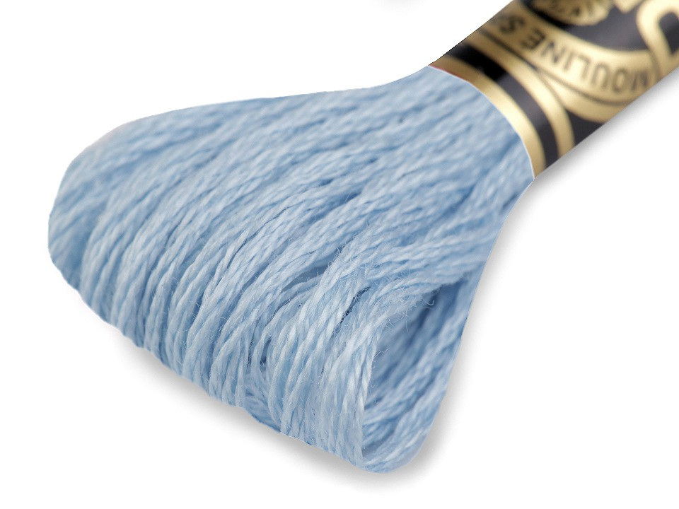 Vyšívací příze DMC Mouliné Spécial Cotton, barva 827 Dream Blue