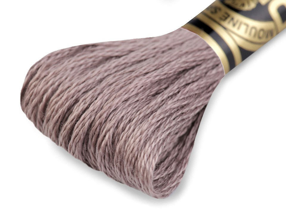 Vyšívací příze DMC Mouliné Spécial Cotton, barva 451 Cinder