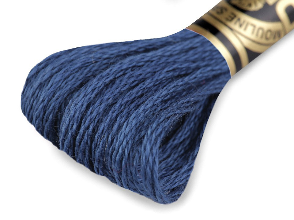 Vyšívací příze DMC Mouliné Spécial Cotton, barva 803 Patriot Blue