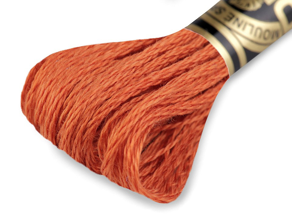 Vyšívací příze DMC Mouliné Spécial Cotton, barva 921 Golden Oak