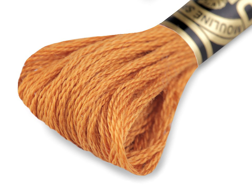 Vyšívací příze DMC Mouliné Spécial Cotton, barva 976 bronz