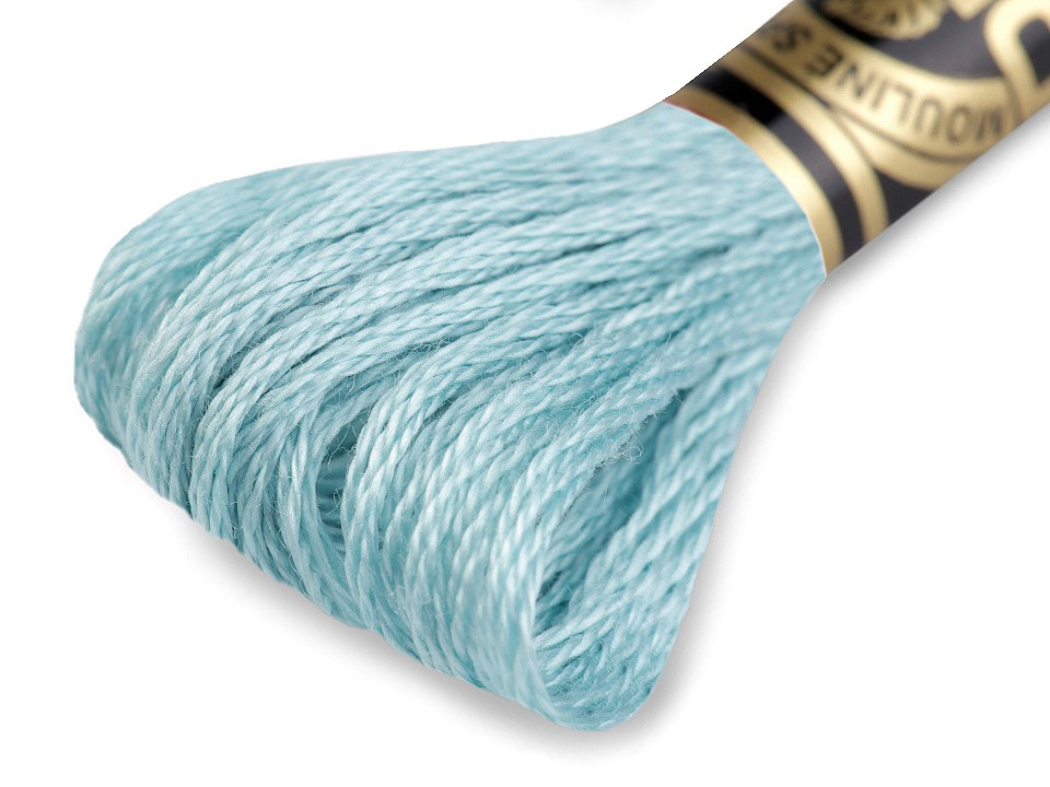 Vyšívací příze DMC Mouliné Spécial Cotton, barva 598 tyrkys nejsv.