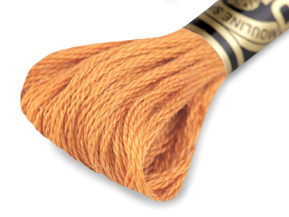 Vyšívací příze DMC Mouliné Spécial Cotton, barva 977 bronz světlá