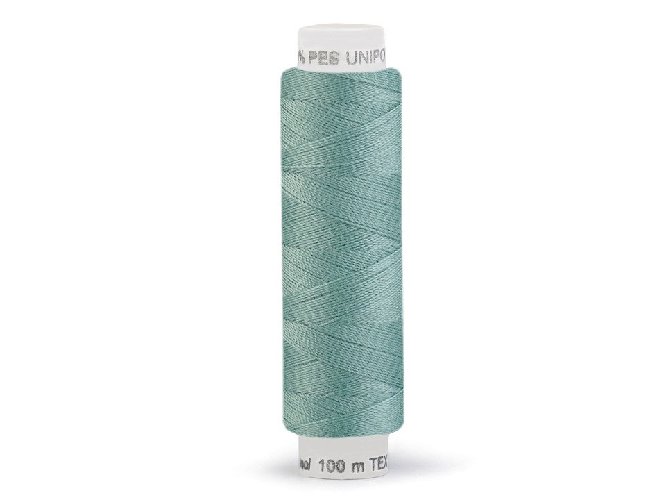 Polyesterové nitě Unipoly návin 100 m, barva 673 avanturín