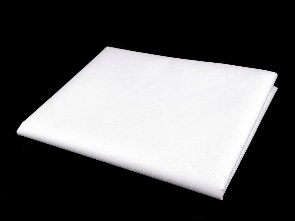 Netkaná textilie vodorozpustná 50 g/m² šíře 150 cm Freudenberg, barva bílá