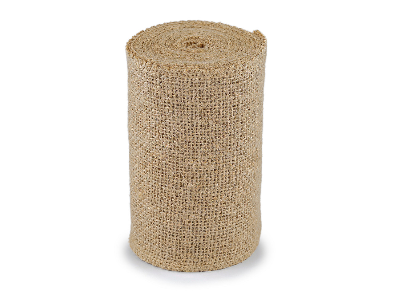 Prima-obchod Jutová stuha šíře 13 cm, barva režná přírodní