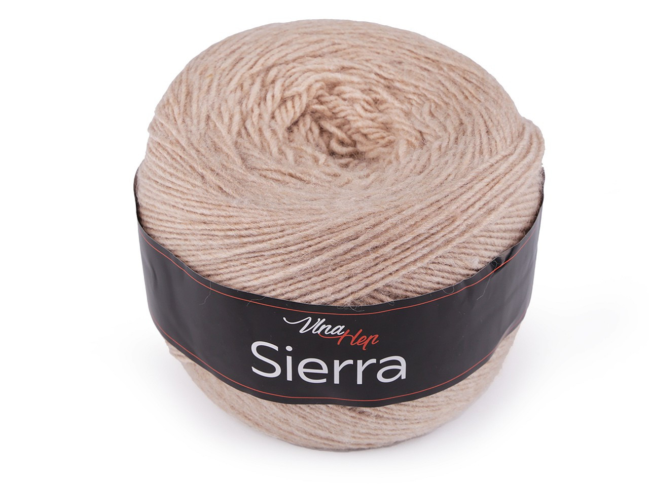 Pletací příze Sierra 150 g, barva 4 (6416) béžová světlá