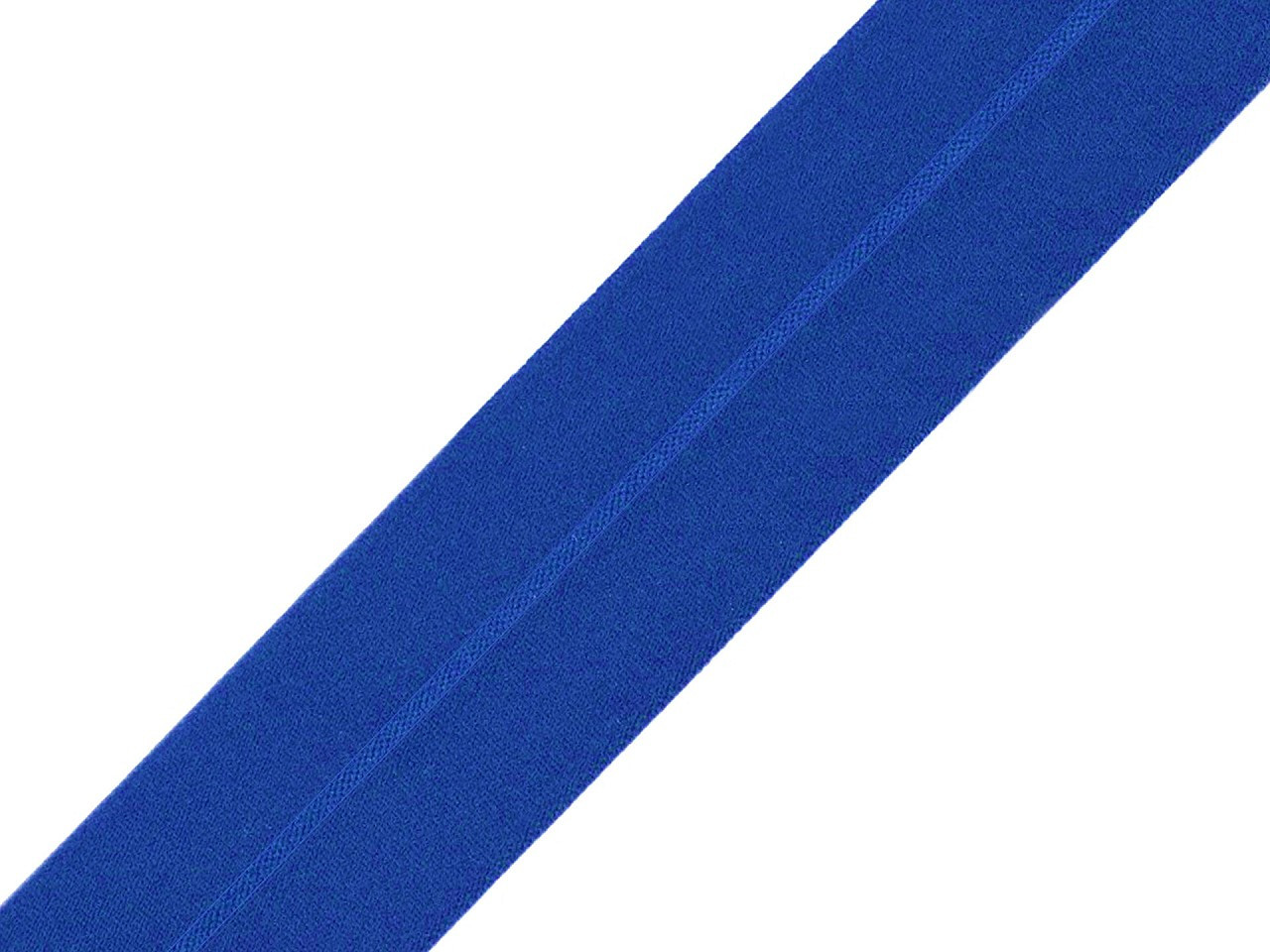 Lemovací pruženka půlená šíře 30 mm, barva 5 modrá královská