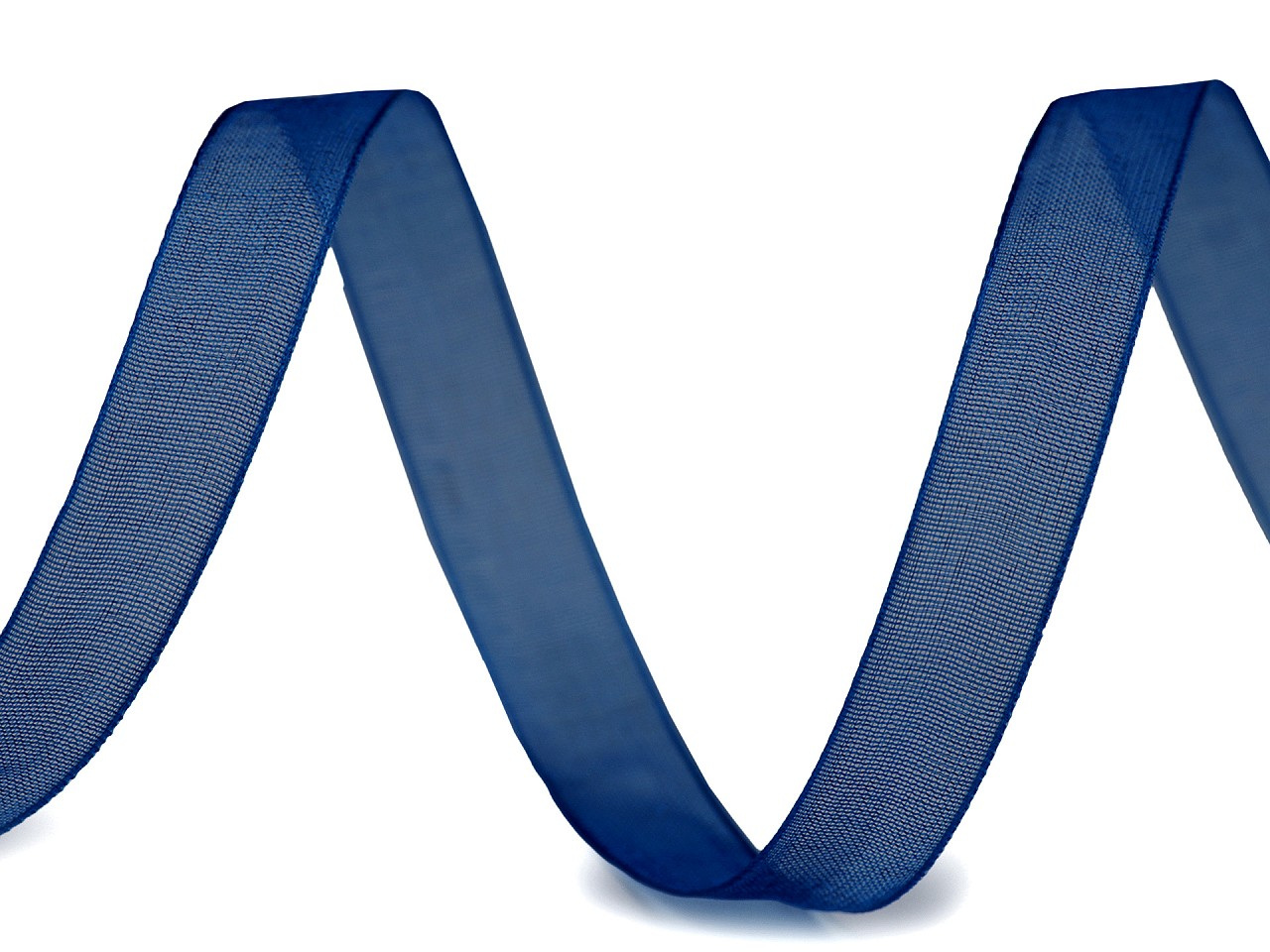 Monofilová stuha šíře 10 mm, barva 11 modrá tmavá